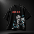 Anime Oversized Downshoulder Tshirt