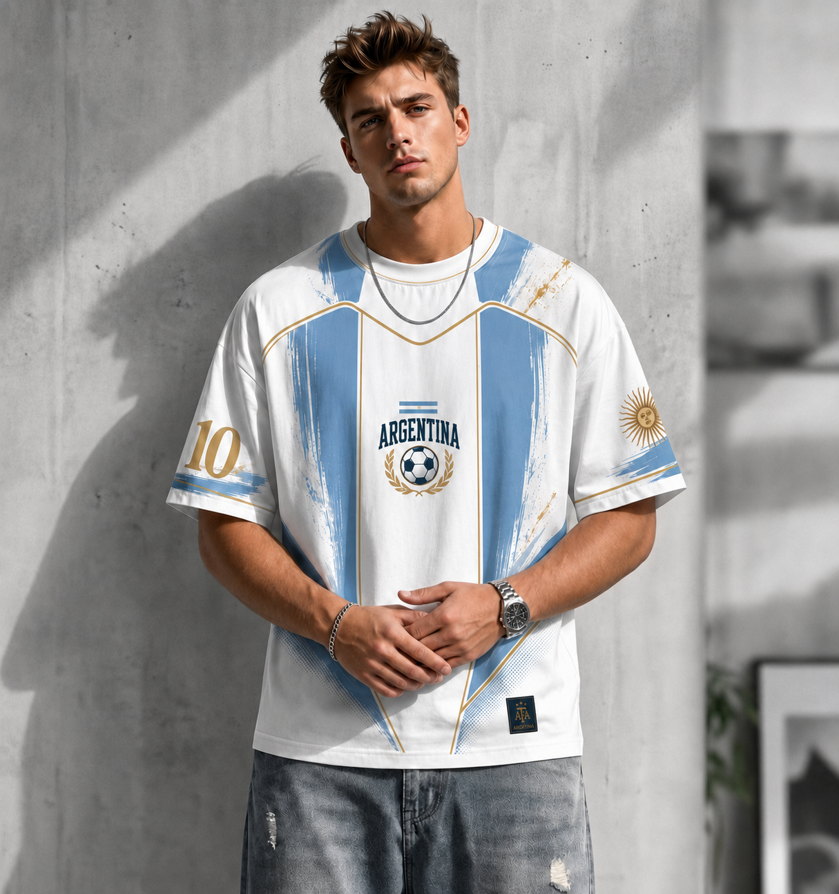 Argentina 10 Oversized Tee