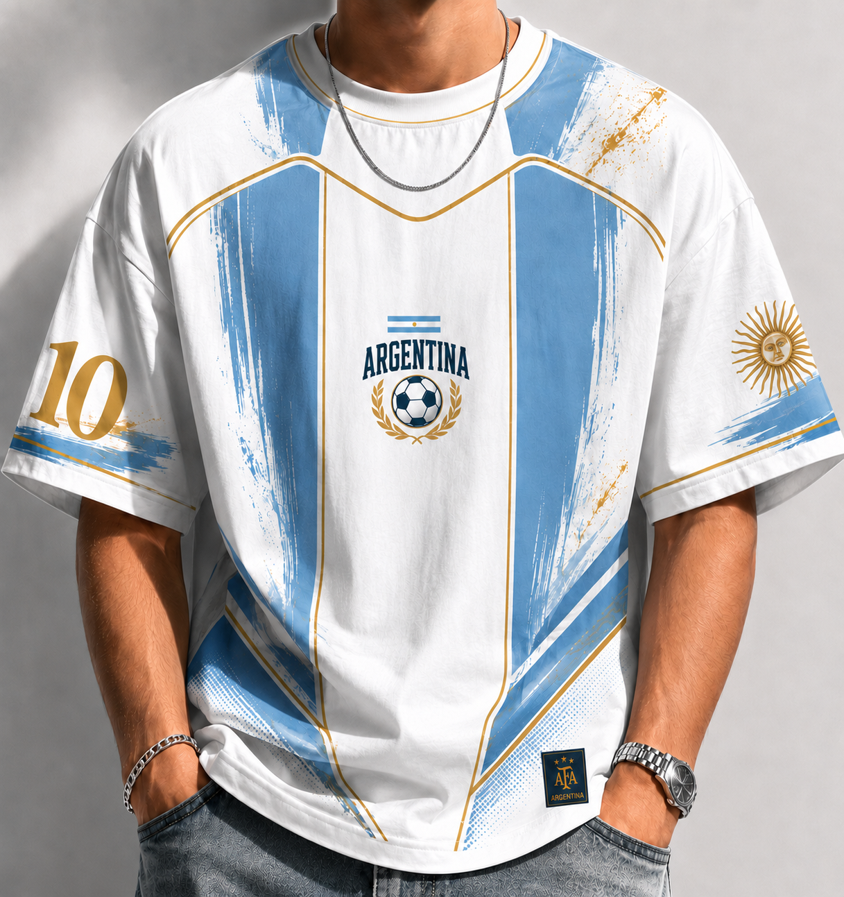 Argentina 10 Oversized Tee