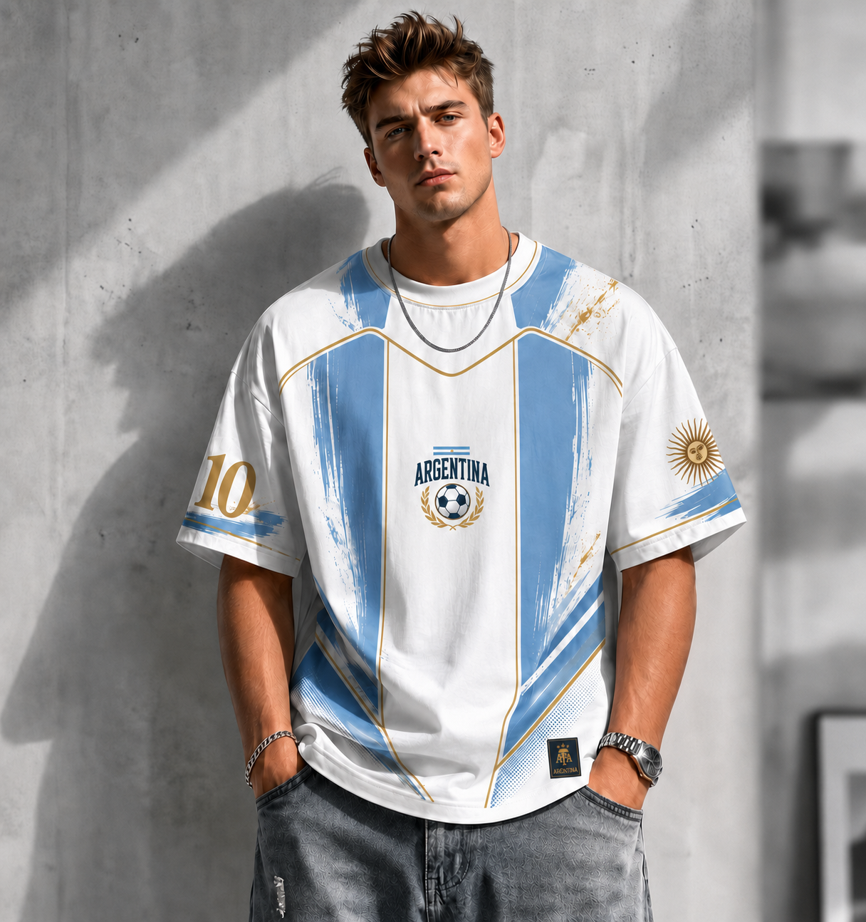 Argentina 10 Oversized Tee