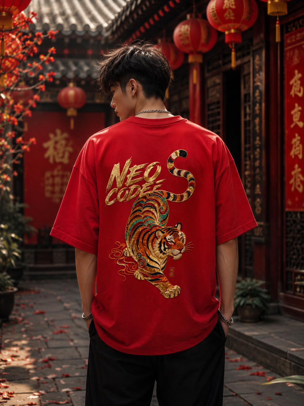 Luxe Red - Bengal Tiger