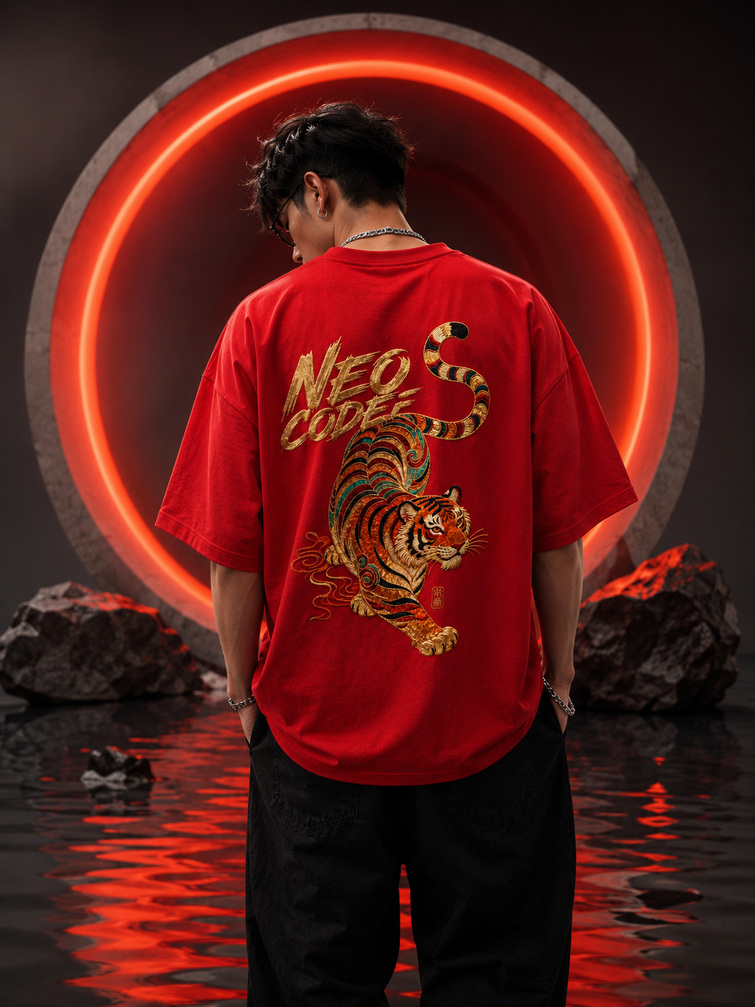Luxe Red - Bengal Tiger
