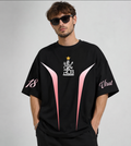 VK18 Oversized Downshoulder Tshirt