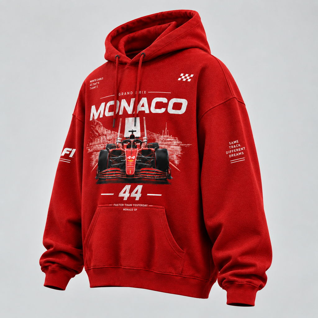 Monaco Formula Downshoulder Hoodie