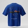 Automobile Oversized Downshoulder Tshirt