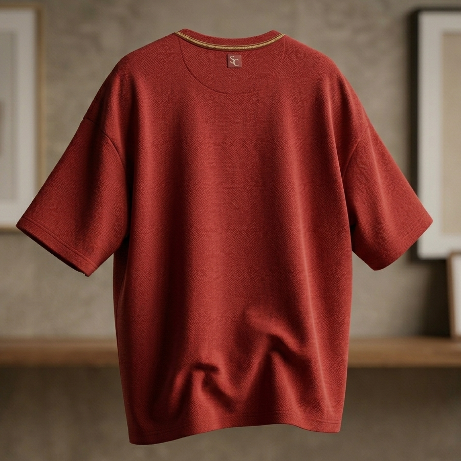 Serial Chiller Oversized Downshoulder Tshirt