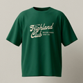Highland Club Oversized Downshoulder Tshirt