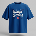 World Series Oversized Downshoulder Tshirt